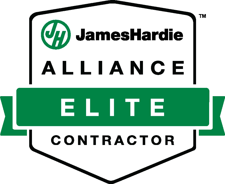 Image of the James Hardie Alliance Elite Contractor Badge